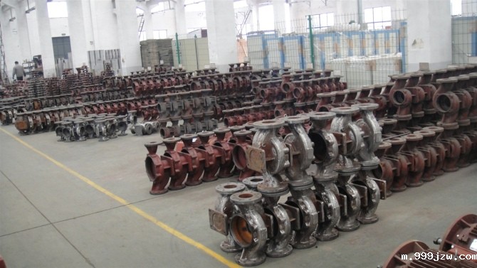 铸铁管道泵铸件车间1