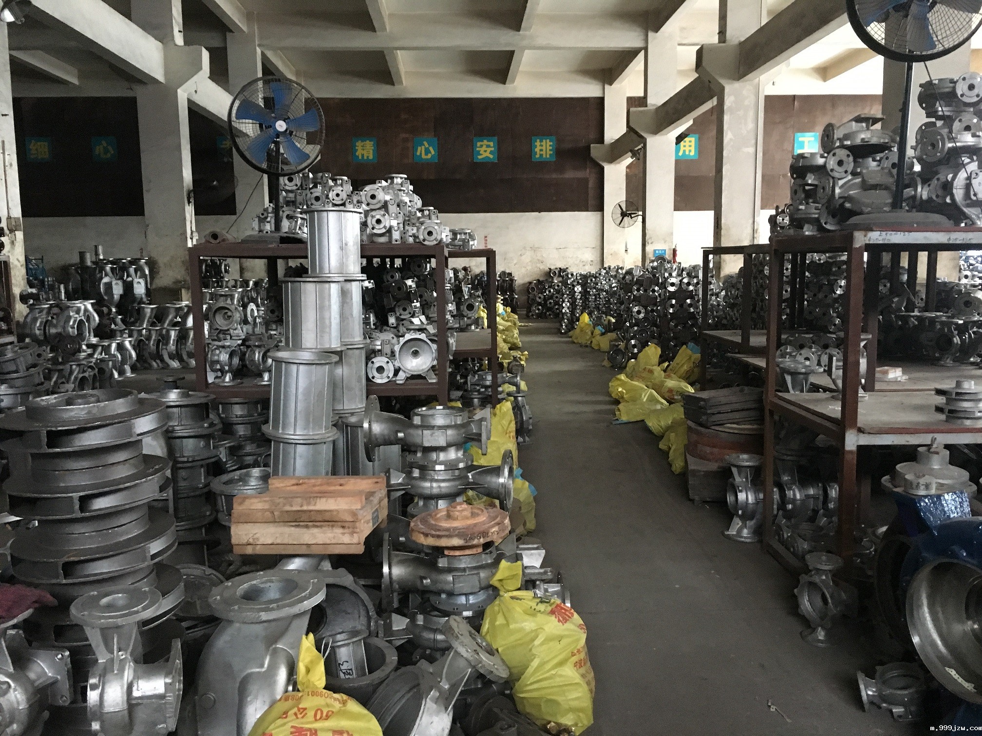 不锈钢离心泵铸件车间1