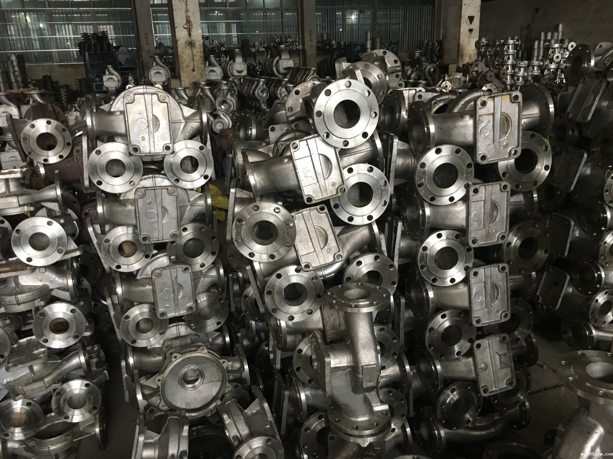 不锈钢管道泵铸件车间2